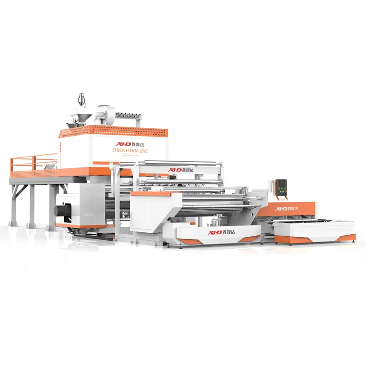 fully 3 or 5 layer automatic plastic stretch film extruder