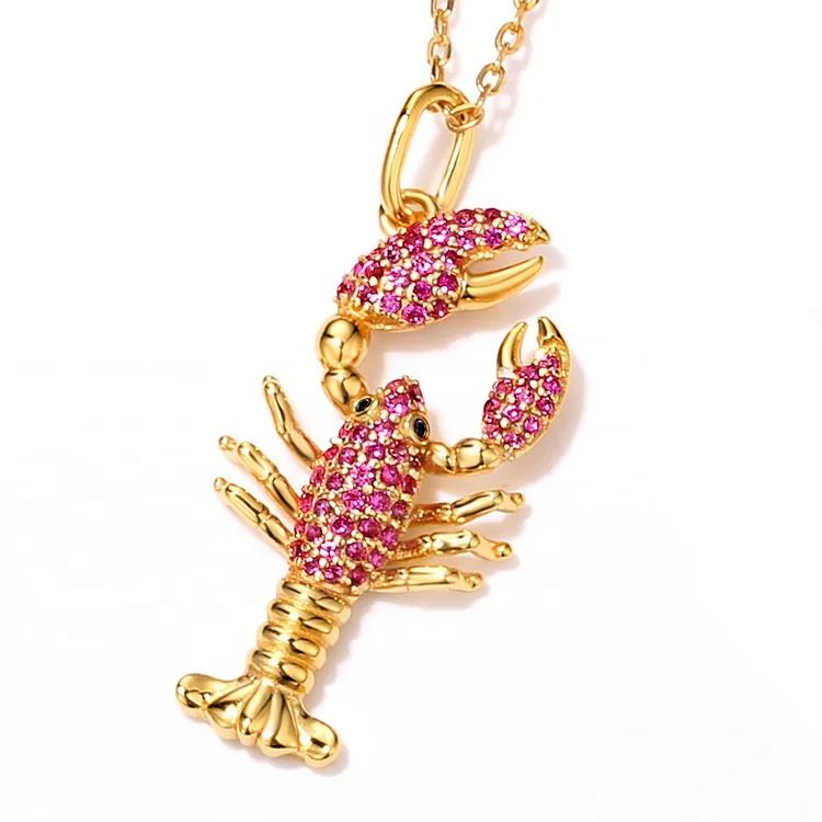 New Arrival Summer Jewelry S925 Sterling Silver Ocean Series Gift Pendant Necklace
