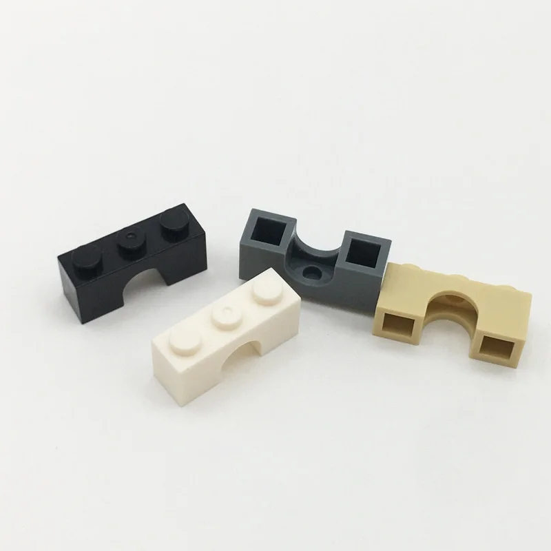 MOC mini 1x3 арочный кирпич совместим с 4490 строительными блоками для сборки архитектуры науки и образования запасные части