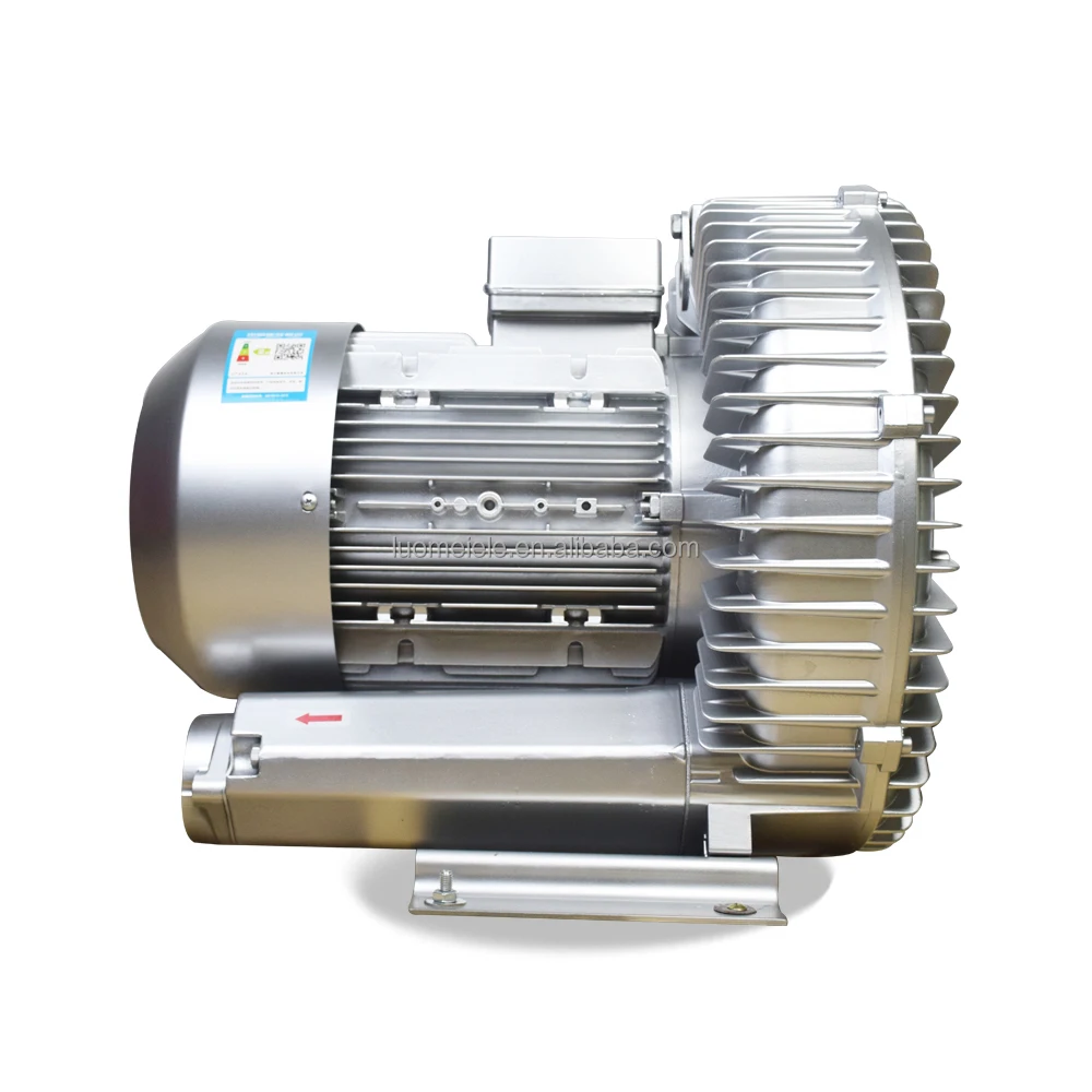 Industrial 10hp 7.5KW high pressure ring blower for wastewater treatment