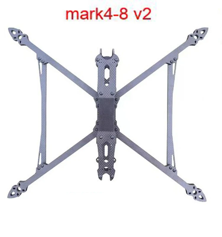 Hot Sale  7 Inch Fpv Drone Rack Carbon Fiber Mark 4 V2 F550  Lightweight Drone Frame Kit for Dji