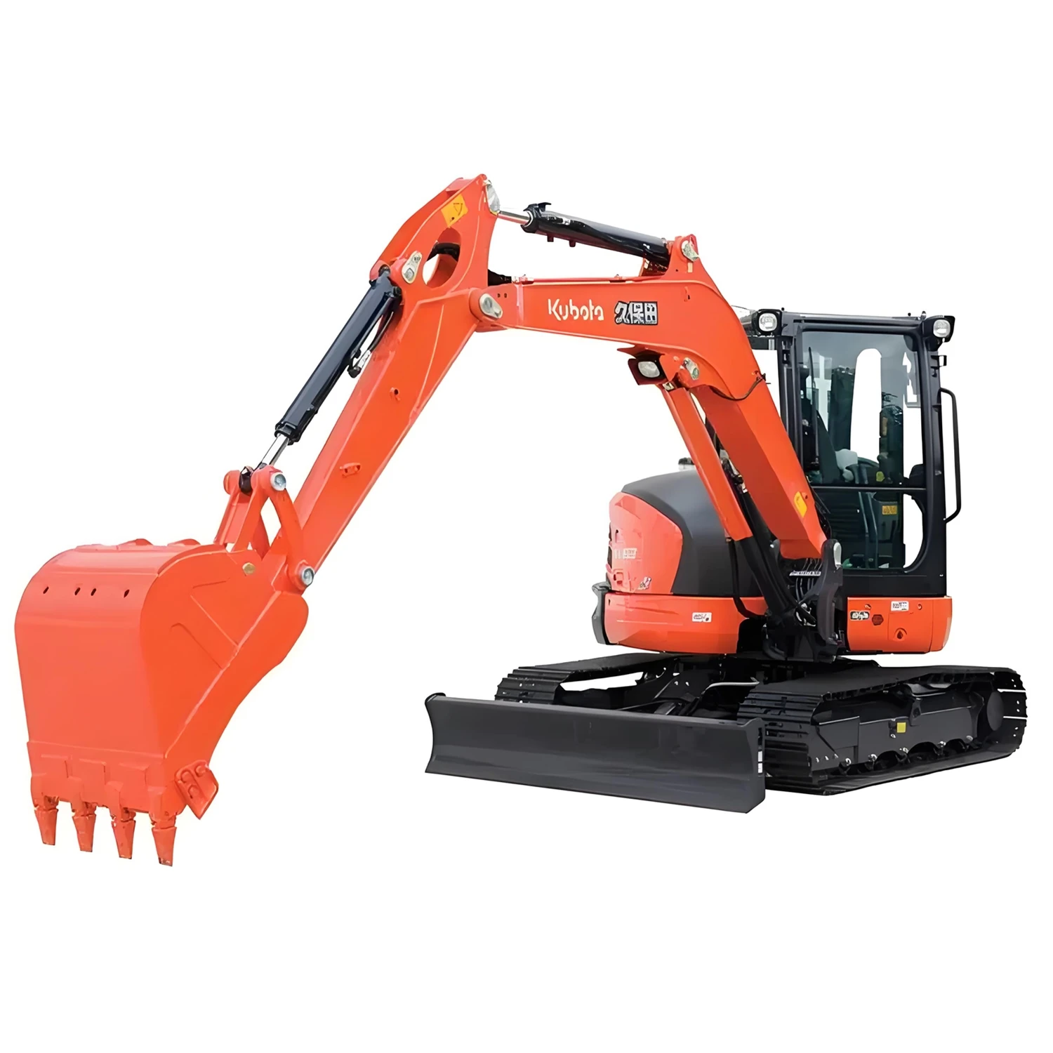 Экскаватор Kubota kx165, 6 тонн, экскаватор малого и среднего размера, б/у, Япония, импортированная Kubota
