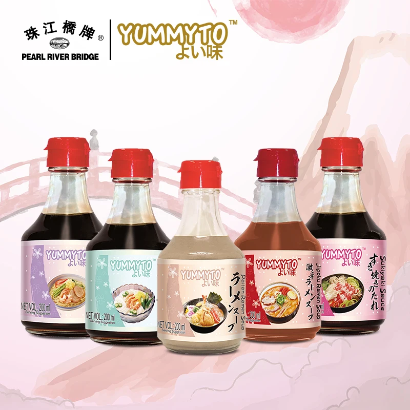 Wholesale Factory Price Jigoku Ramen Soup 1.8L bottle Ramen Soup of PRB