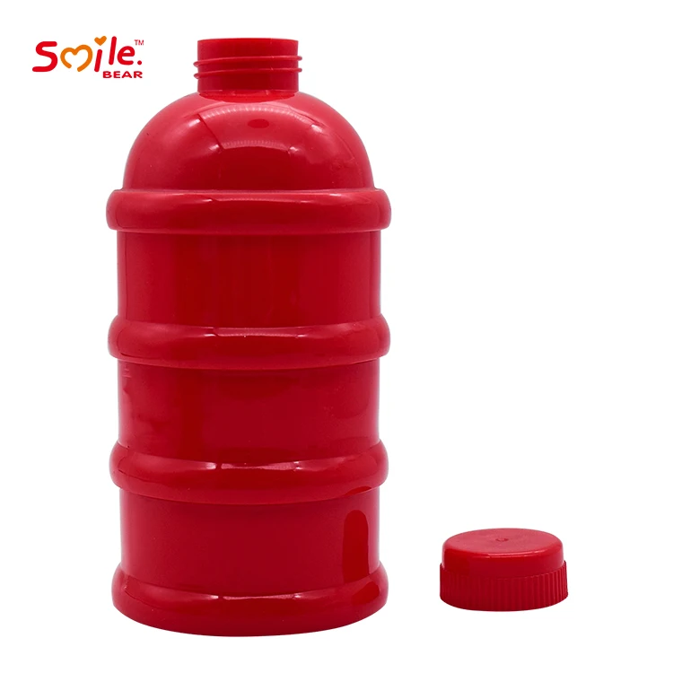 Hot Sale 3 Layers Storage Formula Feeding Safe PP Portable Baby Bottle Milk Box Powder Dispenser Container