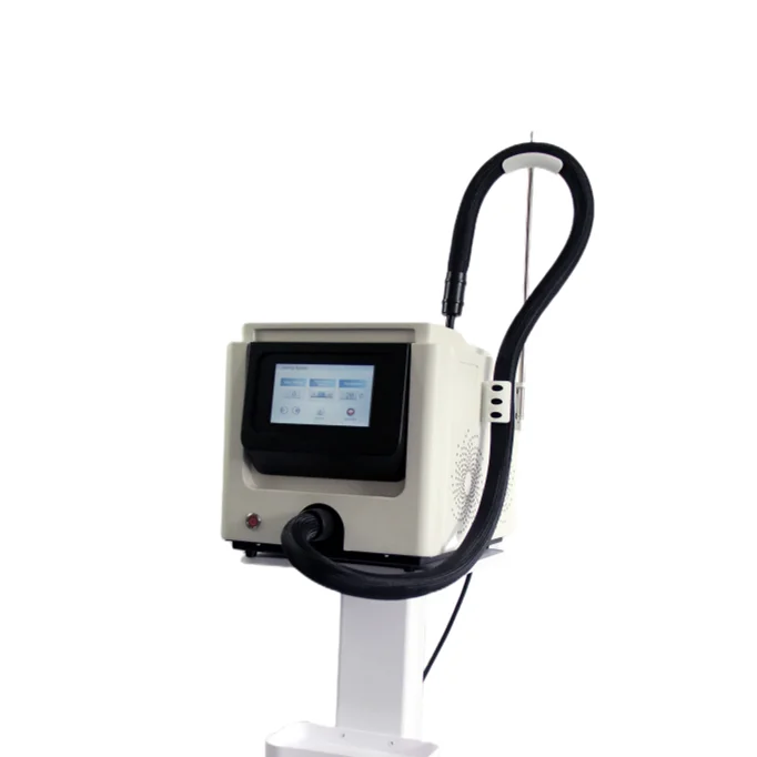 Professional portable cooled air skin device cyro 6 effective pain treatment cold air skin chiller machine