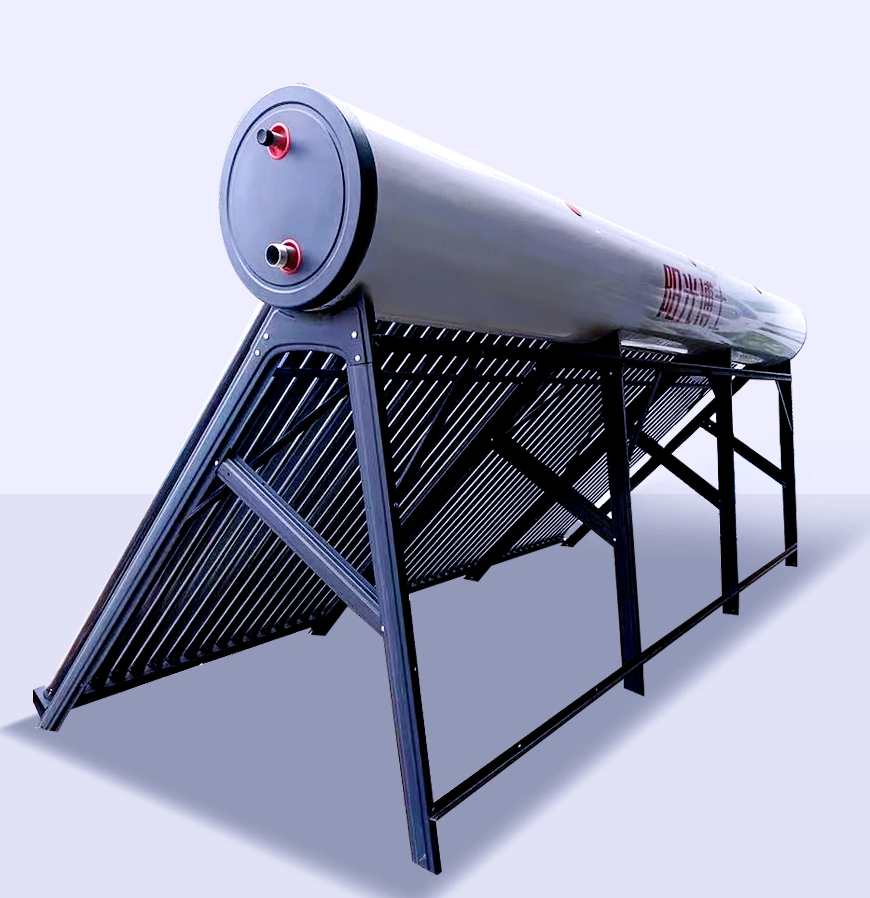 Dr. Sunshine Unpressrized Evacuated Tube Solar Water Heater Solar Heating System