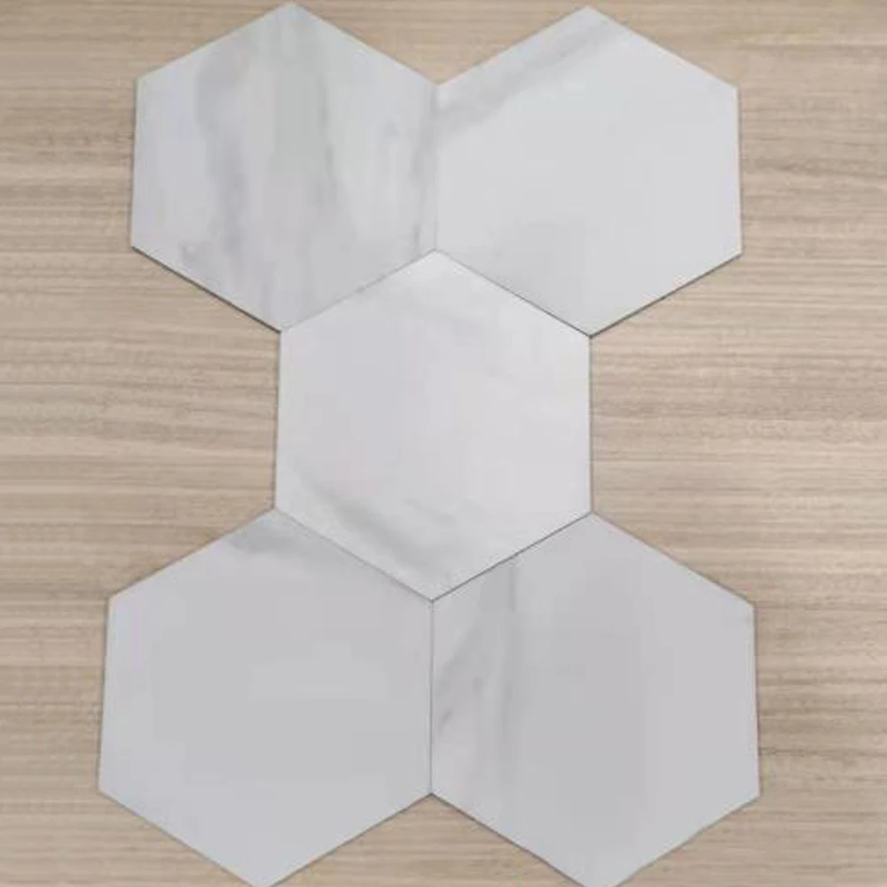 
224x264.8mm Hexagon Vinyl Floor Tile New Type Six-side Figure PVC Floor Tile 3D Vinyl Floor Tile 