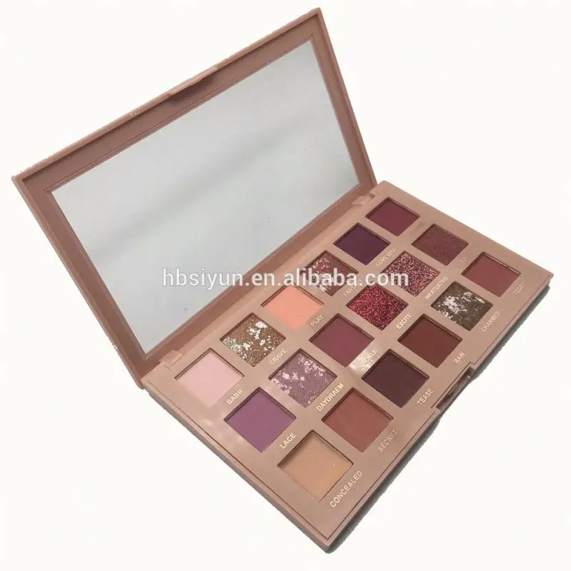
Factory price base private label cosmetics nude eyeshadow palette 