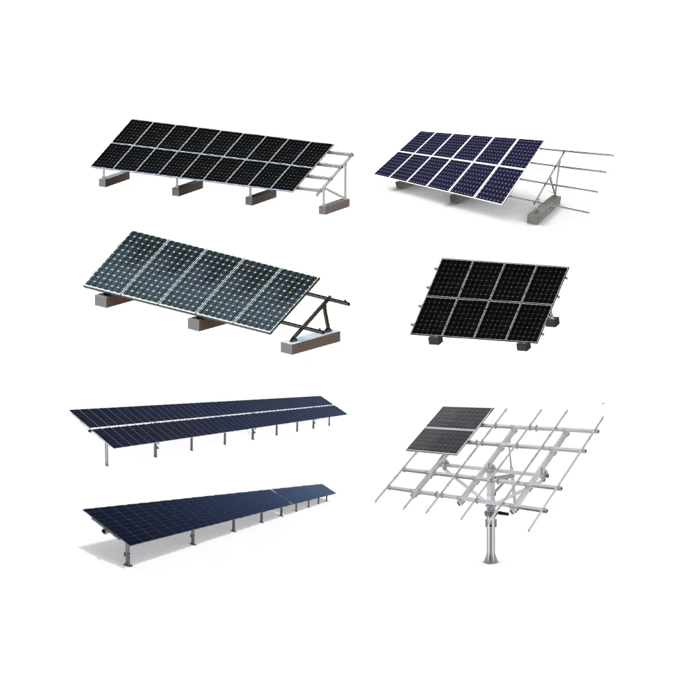 Roof / Ground / Tracker solar panel brackets stand racking mounting system