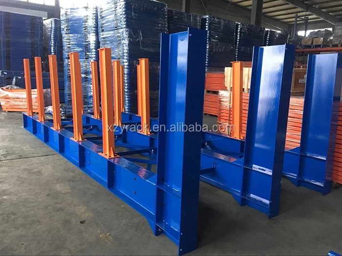 Steel beam pipe Chrome wire Powder coated cantilever shelf