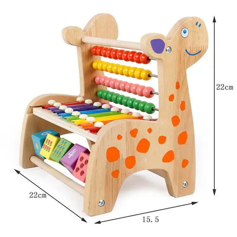 Радужный красочный Монтессори abacus стеллаж инструмент для математических игр Обучающие Детские игрушки дошкольников