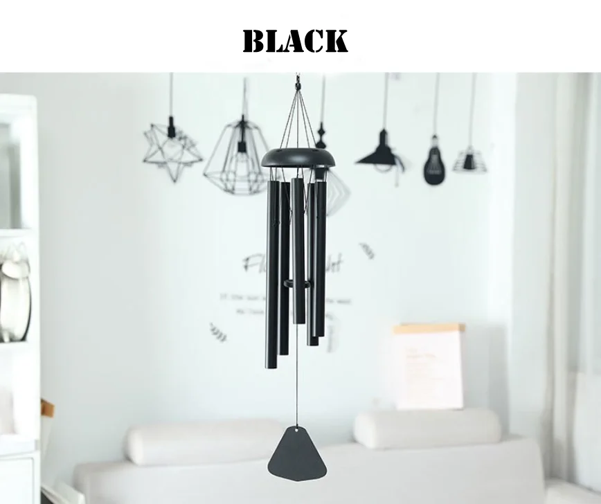 wholesale outdoor 33 inch metal wind bell sympathy memorial wind chime