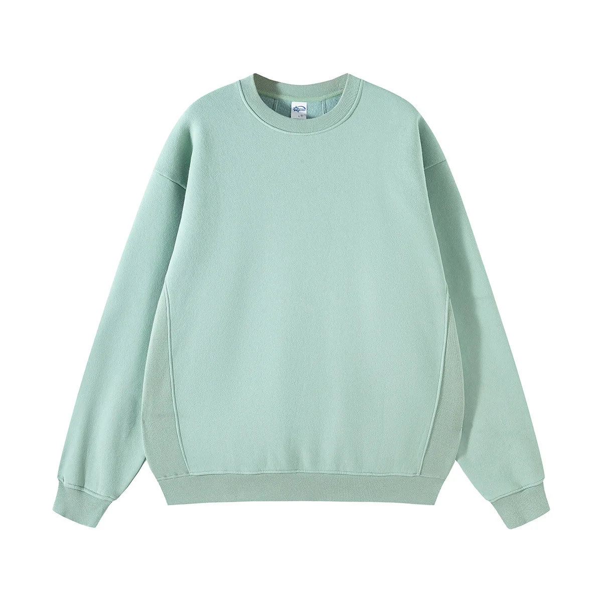 Fashion Plain Black Hooded Sweatshirt Custom Logo Sweatshirt High Quality Pullover Sweatshirt Without Hood