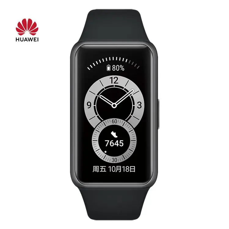 Оригинальный NFC 96 спортивных режимов Huawei Band 6 1 47 дюймов Смарт-Браслет спортивный фитнес-трекер band huawei Смарт-часы