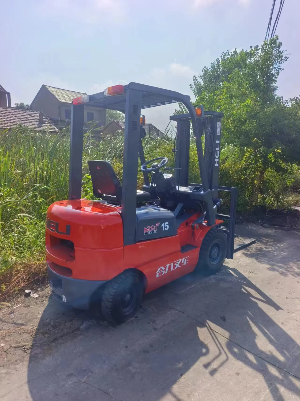 1.5 Ton Diesel Mini Forklift with Side Shift Fork Positioner CPCD15  in China