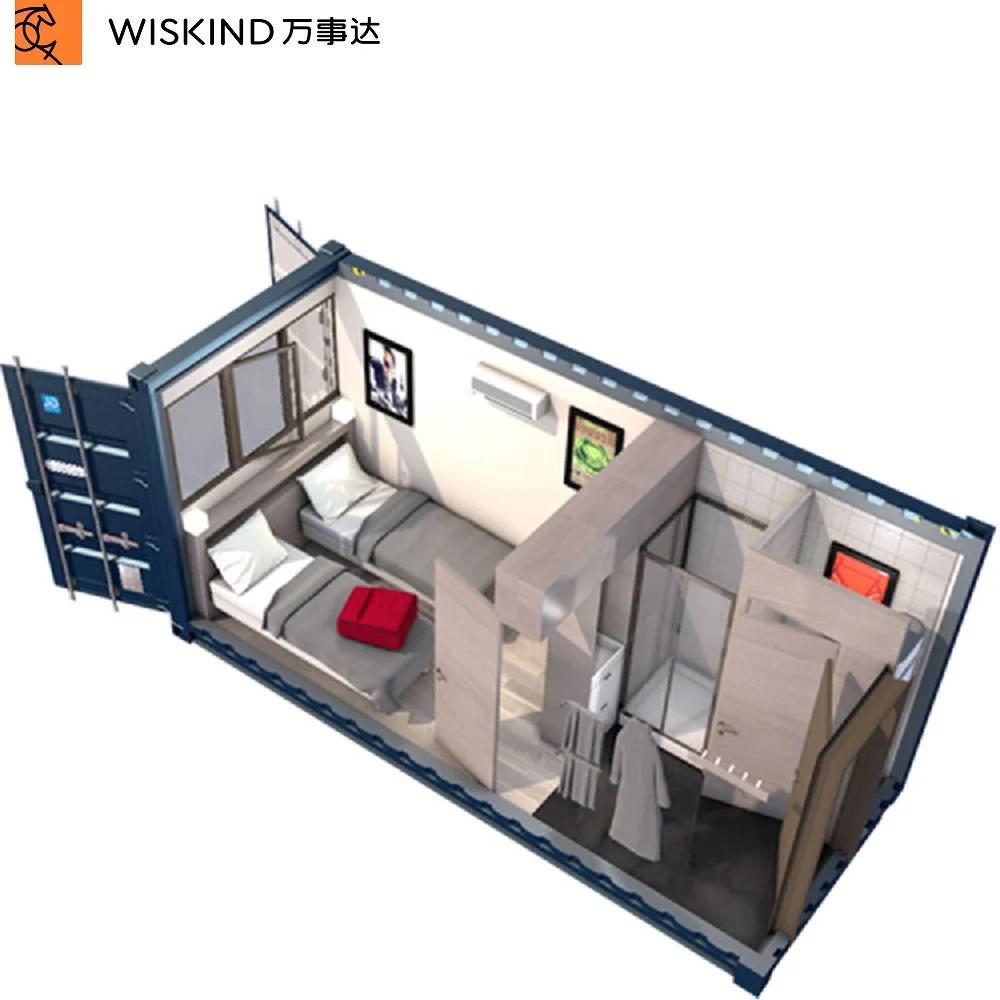 
2020 newest free design hospital house /mobile container house for anti virus as isolation rooms 