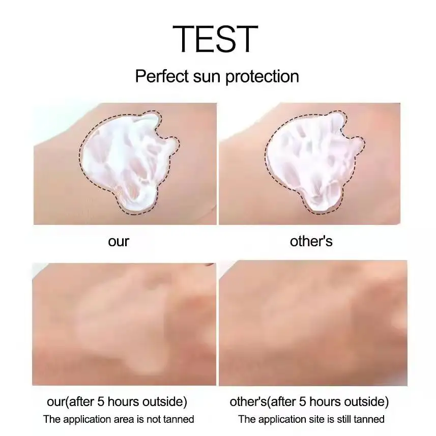 Portable Body Sunblock SPF 50 Sunblock Sunscreen Moisturizer Whitening Organic Sunscreen Cream