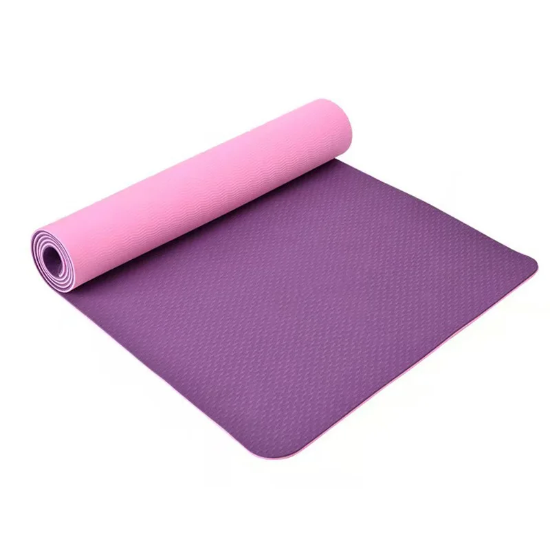 Wholesale New Products Custom Logo Printed POE Yoga Mat Eco Friendly Anti-slip Exercise Mat Fitness Equipment Supplier