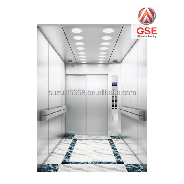 China Elevator Manufactures  GSE 1600kg Hospital elevator Cost Electric Hospital bed lift Hospital lift For Patient