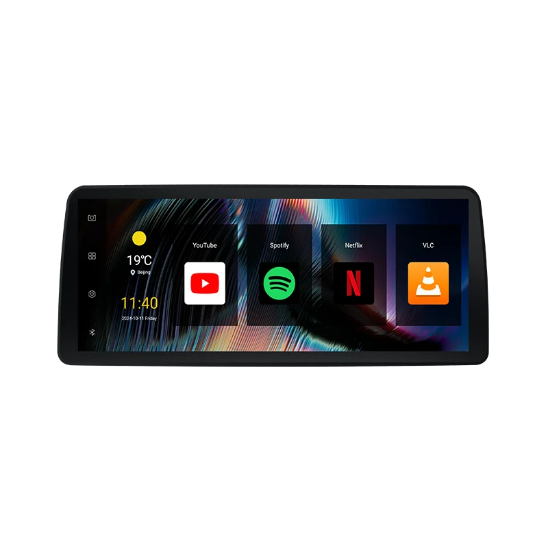 Navihua New Arrival 12.3' Android 13 Qualcomm Multimedia Car Passenger Screen Display For BMW 5 Series  G30 G31 2021-2023