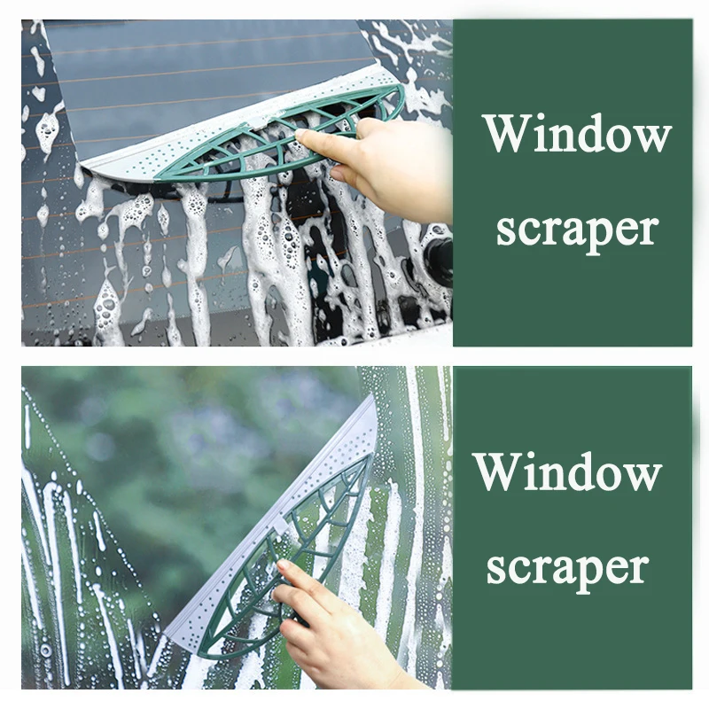 2024 Mop 2-in-1 long handle glass cleaner and window cleaner  household mop  bathroom wiper