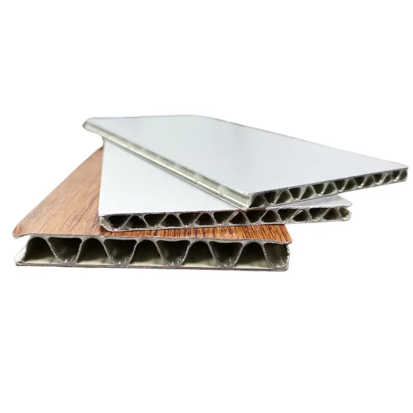 Класс огнестойкие отделочные материалы алюминиевые гофрированные композитные панели для фасадных панелей наружных зданий