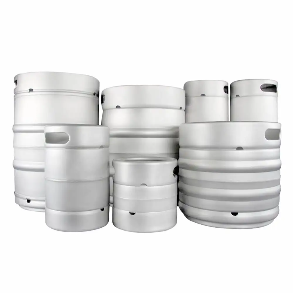 A/D/S/G Type Spear Barrel New Euro 20L 30L 50L Stainless Steel European Standard Container Drum Draft empty Keg beer barrel