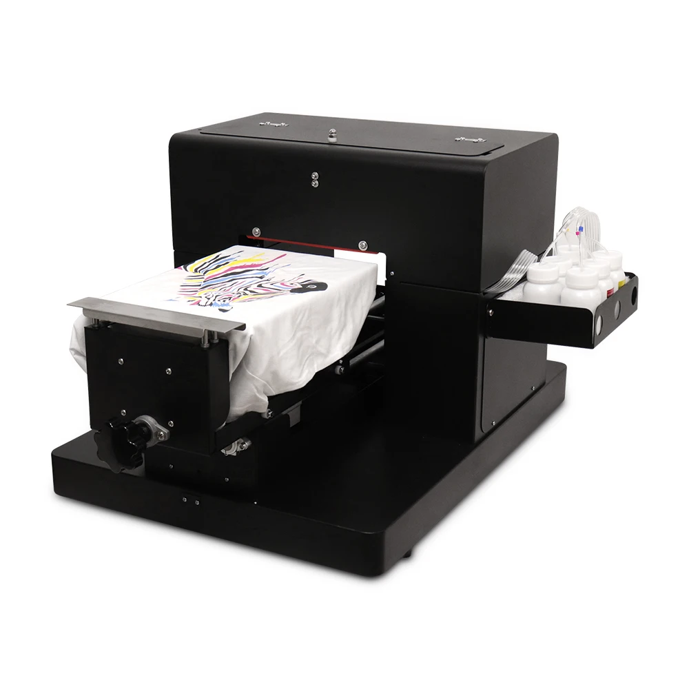 Directly to Garment A4 DTG Printer for 6 Colors  For Epson L805  Digital Inkjet T-shirt printer printing machine