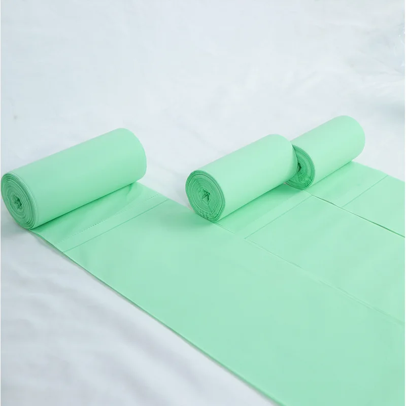 Custom Food Scrap Small Biodegradable Cornstarch Drawstring Bag Waste Trash Compostable Bag For Kitchen Compost Countertop Bin