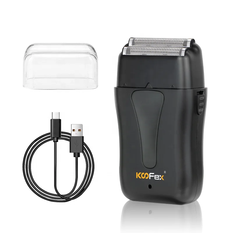 KooFex Rechargeable Electric High Speed 9000RPM Shaver Foil Head High Quality Shaver Barber for Men Shaving Removal