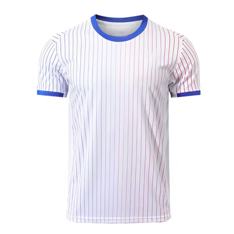 Wholesale Top 2024-2025 Euro Football Shirt French Soccer Jersey MBAPPE # 10 GRIEZMANN # 7 Adult Men Kids Football Jersey