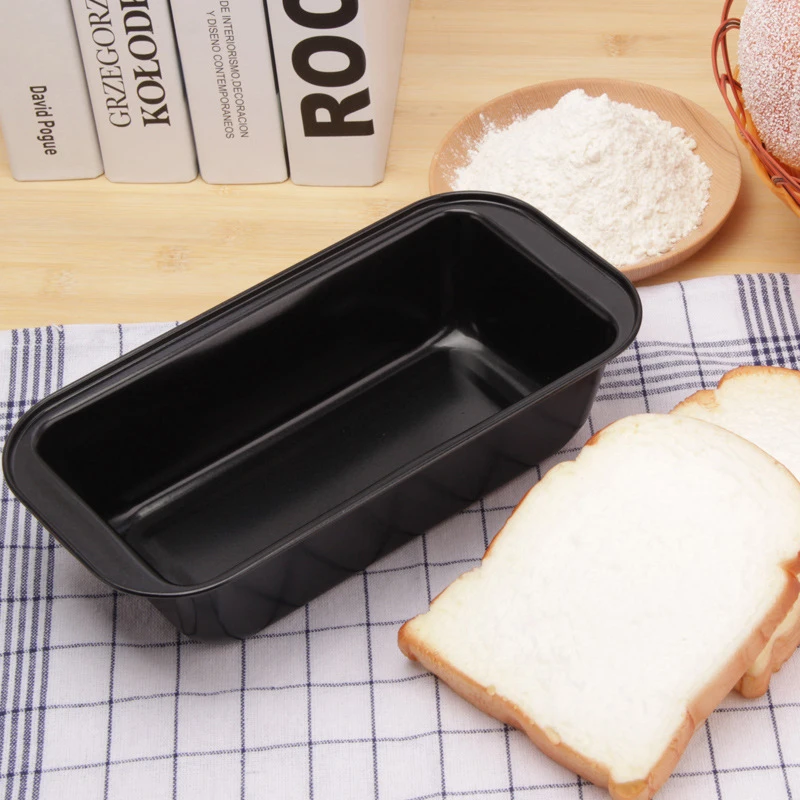 Carbon Steel Rectangular Non Stick Bakeware Bread Plate Baking Dish Long Bread Loaf Pan Toast Pan