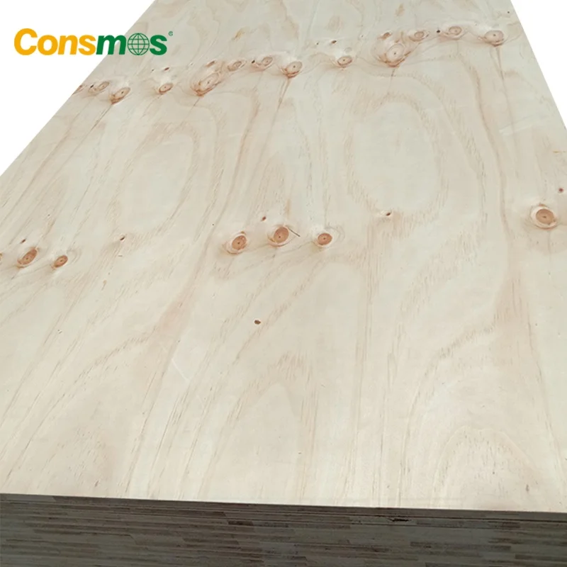 factort wholesale 18mm construction grade 4*8 cdx pine sheathing plywood
