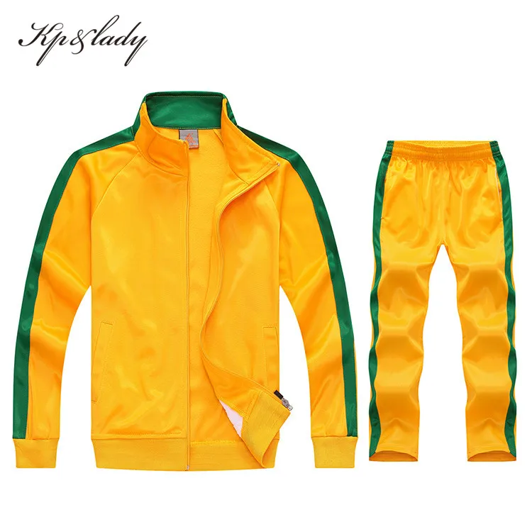 
2021 New Autumn Winter Long-sleeved Football Uniform Sports Suit Competition Training Soccer Sport Jacket Set 