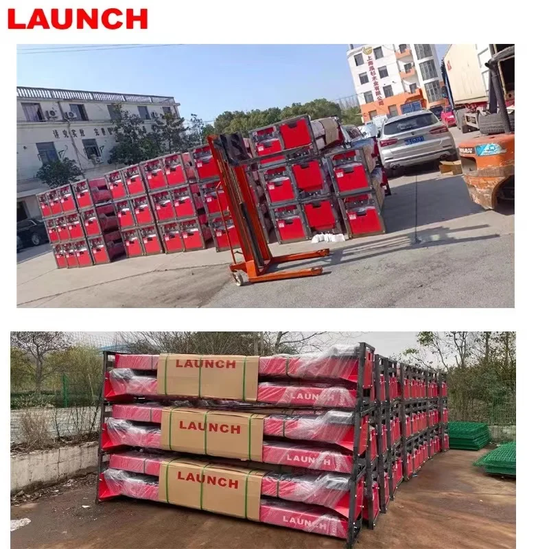 Launch TLT240SB 4T Напольная пластина двухстворчатый автомобильный подъемник 4000 кг Запуск 2-х створчатого автомобильного