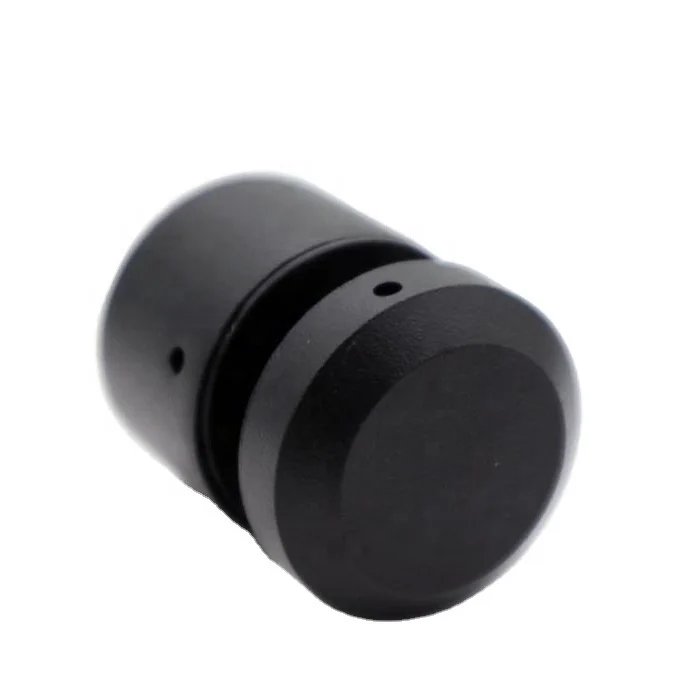 304 316 2205 Stainless Steel Matte Black Frameless Glass Post for Glass Railing