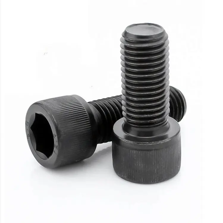 12.9 grade Hexagon socket bolts DIN912 Half tooth high-strength cylindrical cup head screw