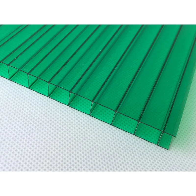 Custom Factory-Made Transparent Outdoor Covered Polycarbonate Roof Panels Modern Style PC Twin Wall  Hollow Sun Sheets