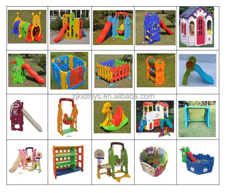 Home Set Kid Slide & Swing Play Sets Oem Style Good Adjustable