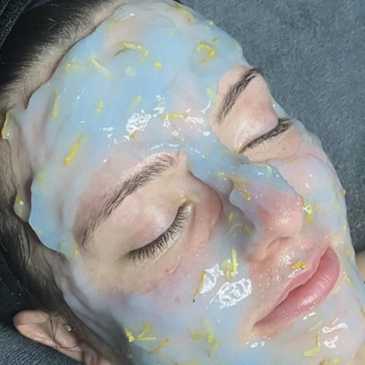 Spa Korean Skin Care Face & Body Fruit Powder Peel Off Facemask Pearl Skincare Collagen Hydro Jelly Facial Beauty Mask