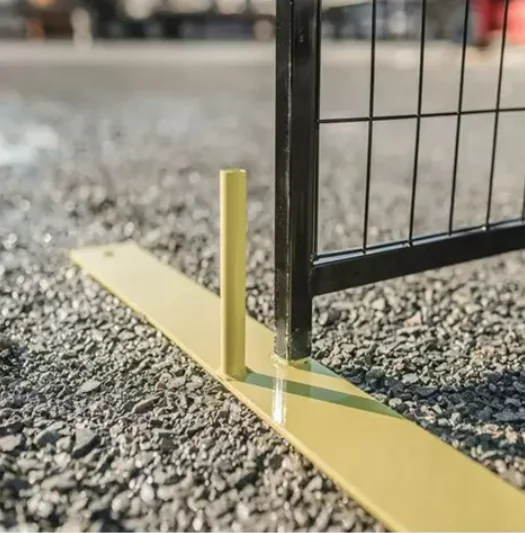 Canada Temporary Dog Fencing Fence Feet Panels 8*10 Concrete Australia Galvanized Chain Link Temporary Base Construction Site