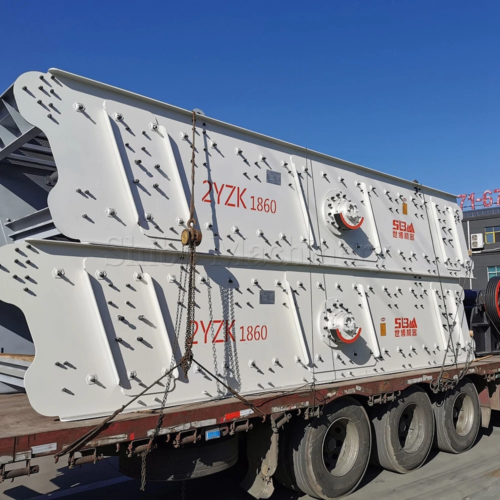  YK YZ Crushed Stone Vibrating Screen Sand Separator Machine Separador de