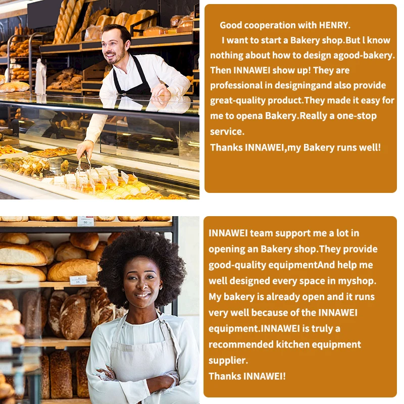 OEM Factory Concept Design Commercial Shop Setup Bakery Solutions For Small Bakeries