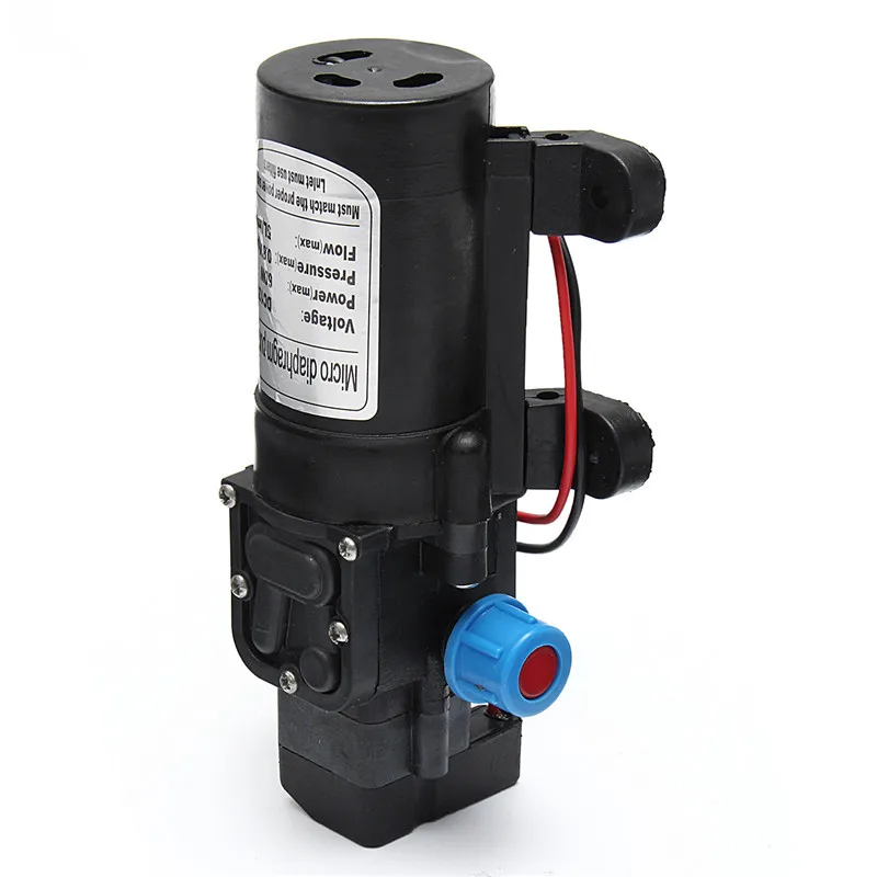 12V 60W 0PSI 5L/MIN сельскохозяйственный водяной насос черный мембранный распылитель высокого давления автомойка V