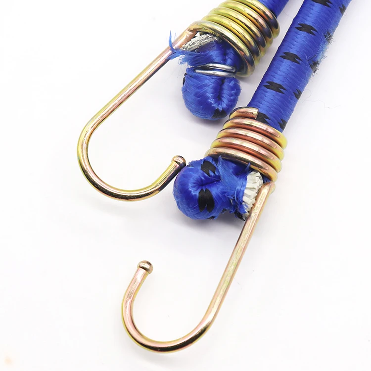 Wholesale modern design high standard multifunctional elastic binding rope blue bungee cord