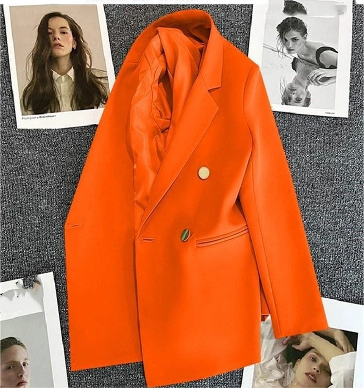 Spring Autumn Women Blazers Elegant Korean Casual Solid Suit Women Jacket New Fashion Female Coats Office Lady Clothes Outerwear