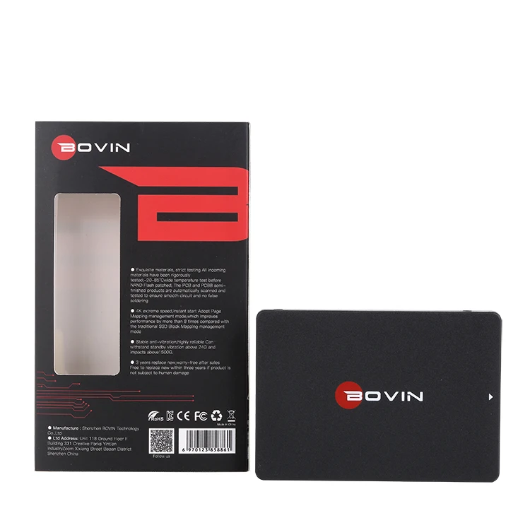 Bovine HOT SALE 512GB Factory Wholesale Internal 2.5 Inch SATA3 SSD Drive for Laptop Desktop hard disk SSD