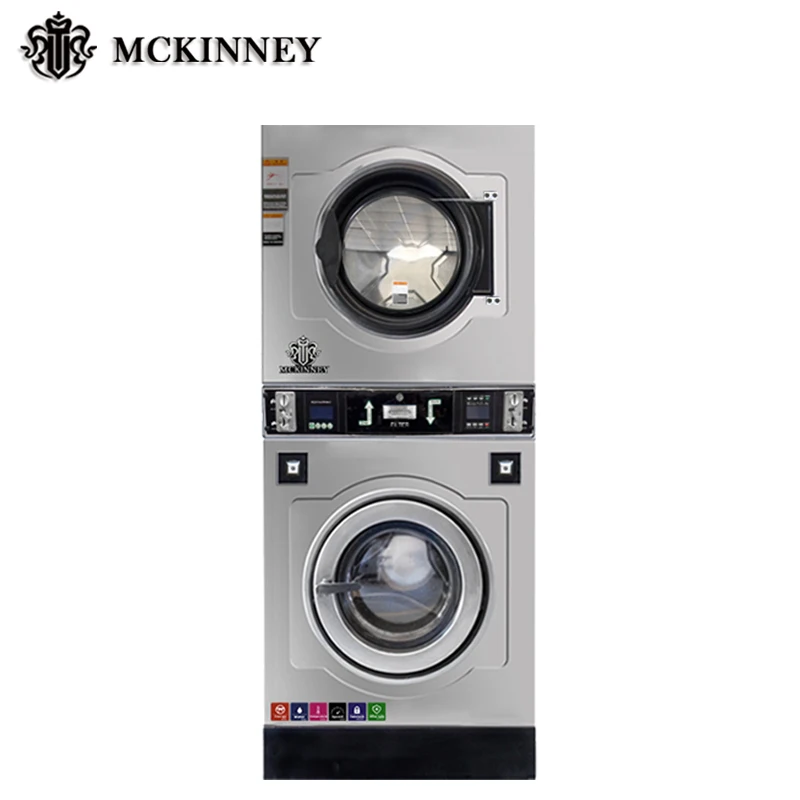 Stacking laundry dryer