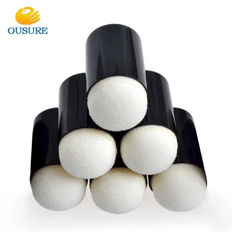 Фабричная дешевая детская Подарочная губка для пальцев/черная губка для самостоятельного рисования в наличии/оптовая продажа губки