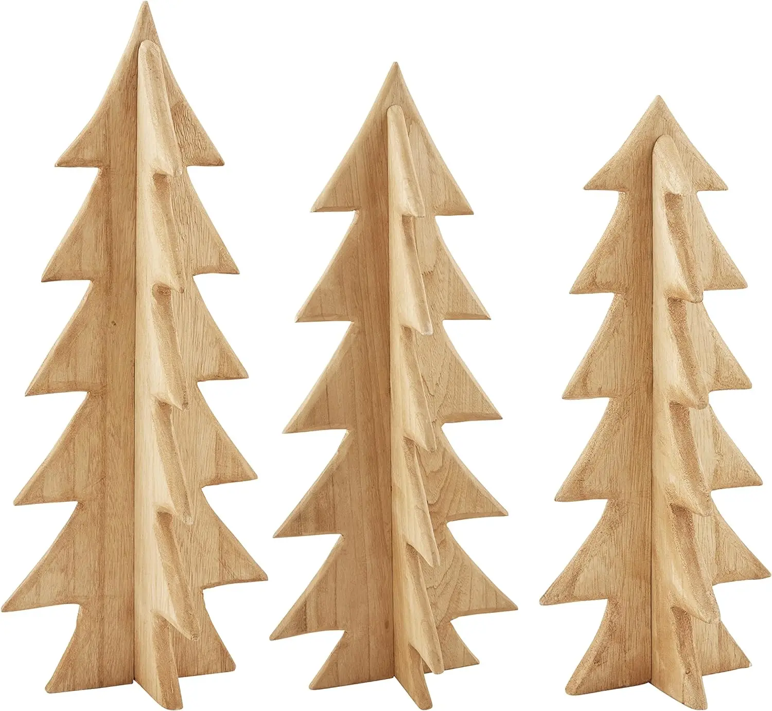 Paulownia Wooden Mini Christmas Tree